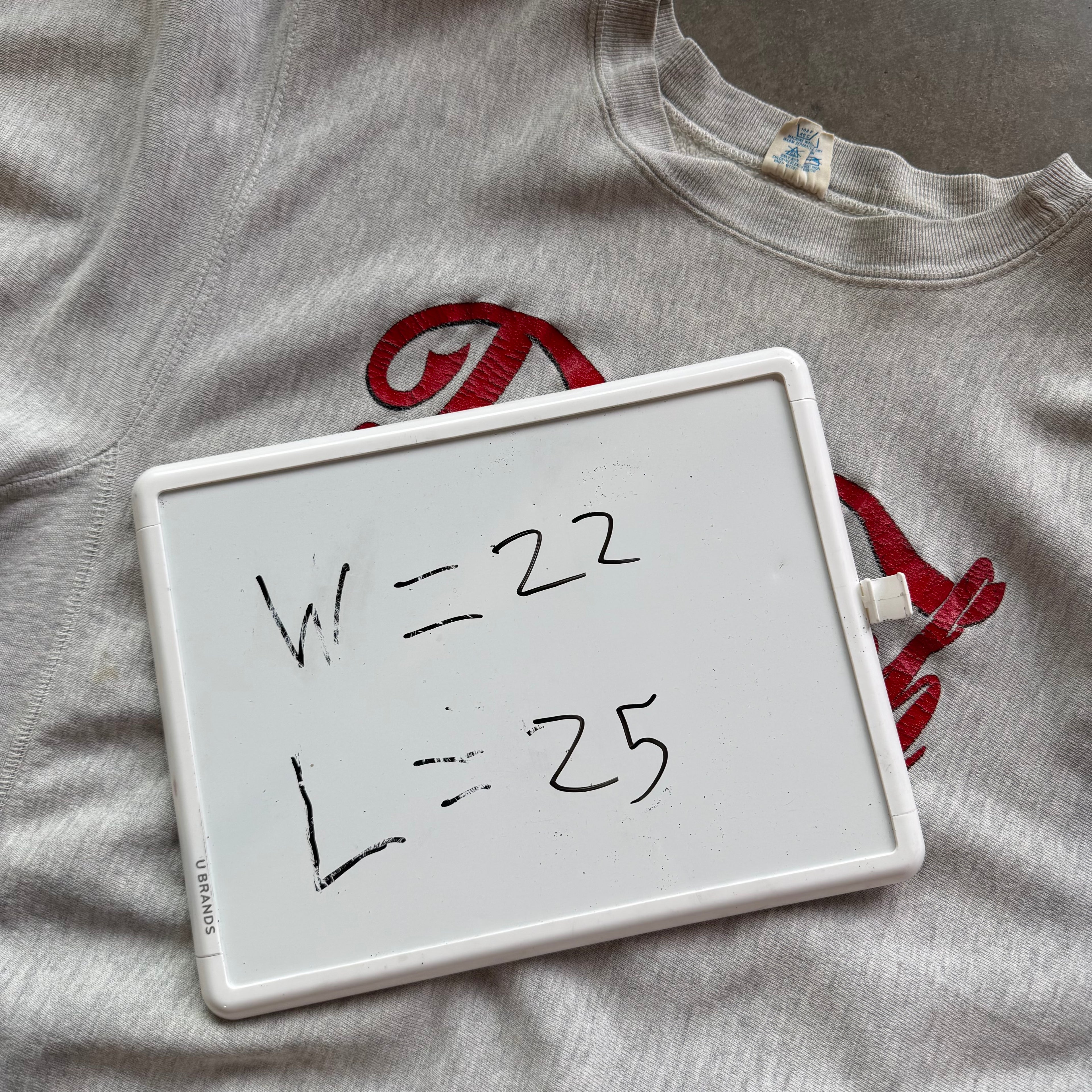 L 80s Texas Tech Old English Champion Reverse Weave