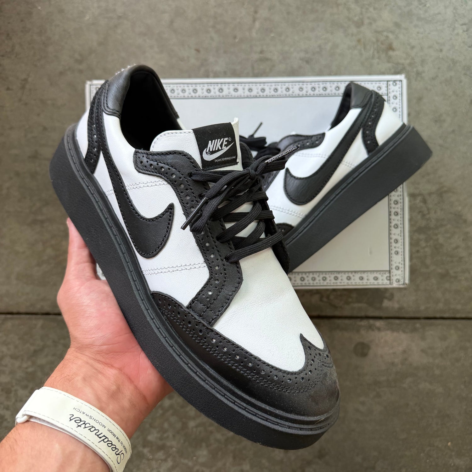 10.5 Used Nike Kwondo Peaceminusone Panda