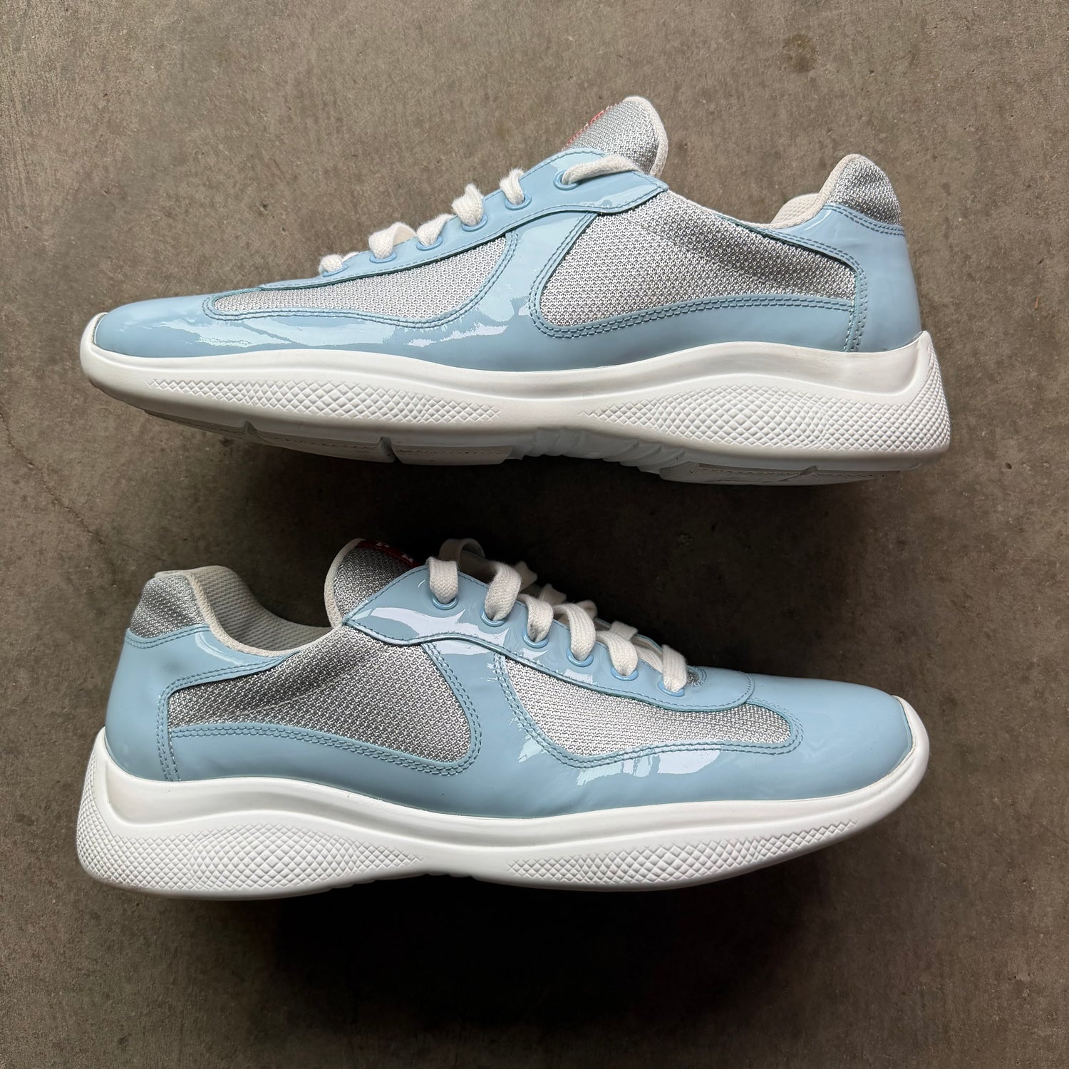 10 Used Baby Blue Prada Cup