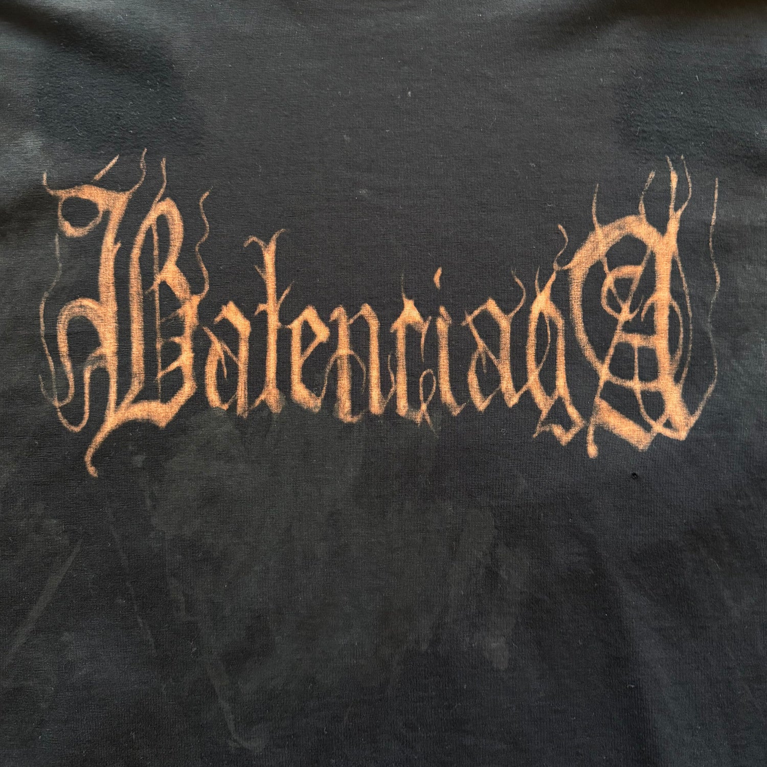 XL Balenciaga Heavy Metal Logo Tee