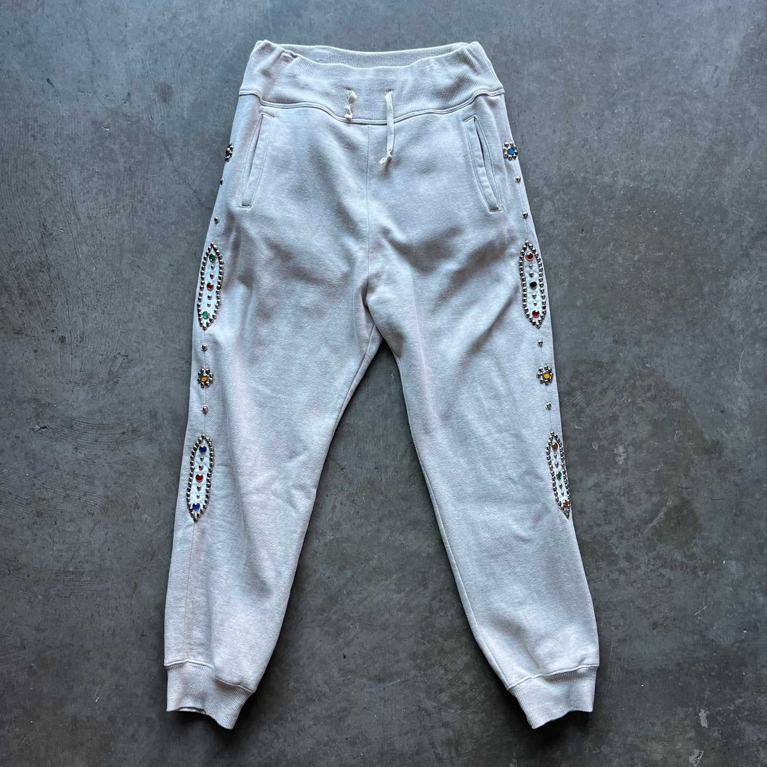 M Kapital Rhinestone Sweatpants