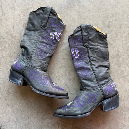 5.5w Used 00s TCU Gameday Boots