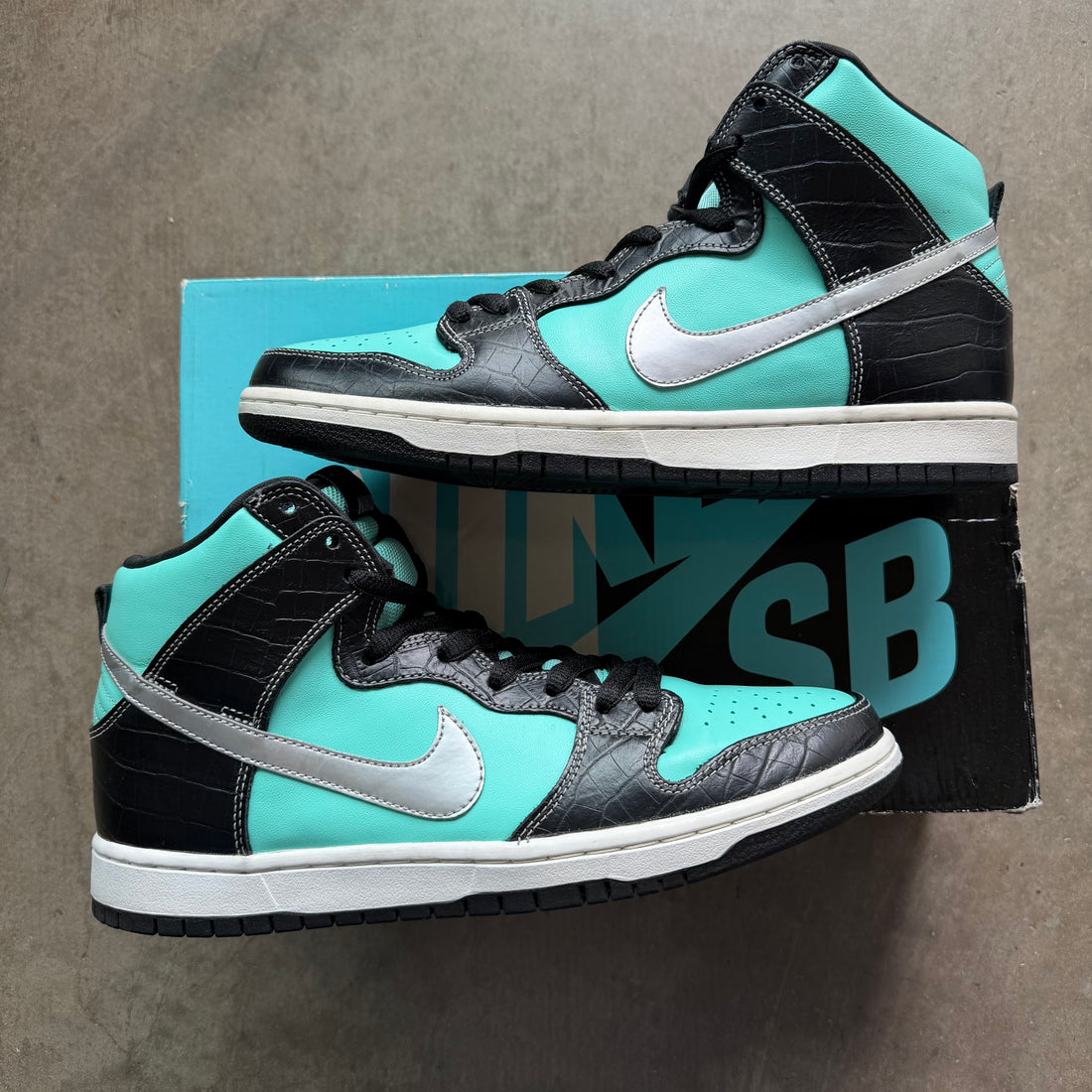 Nike Dunk SB High Diamond SPLY Tiffany