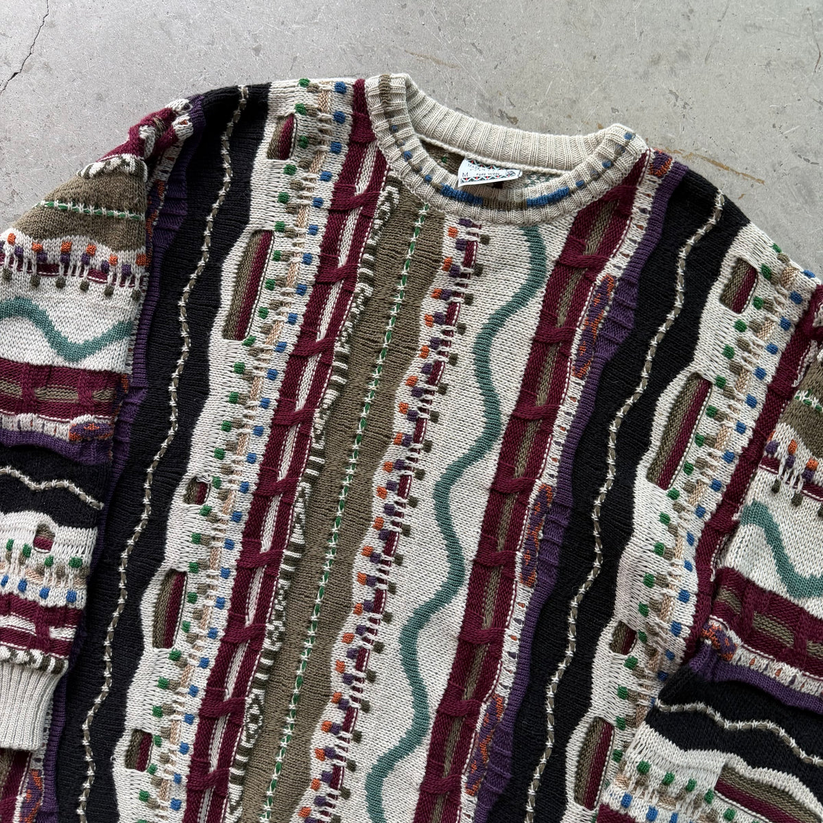 M 90s Kalaroo 3d Knit Sweater