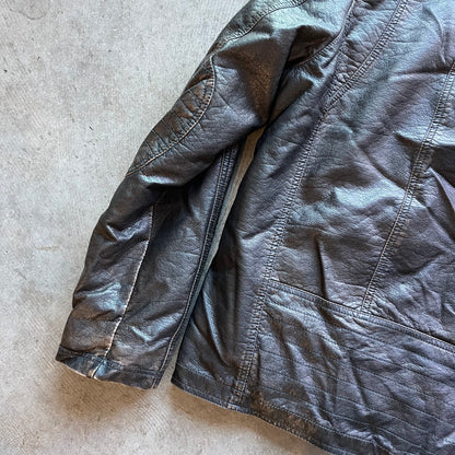 M 00s Faux Leather Levis Jacket