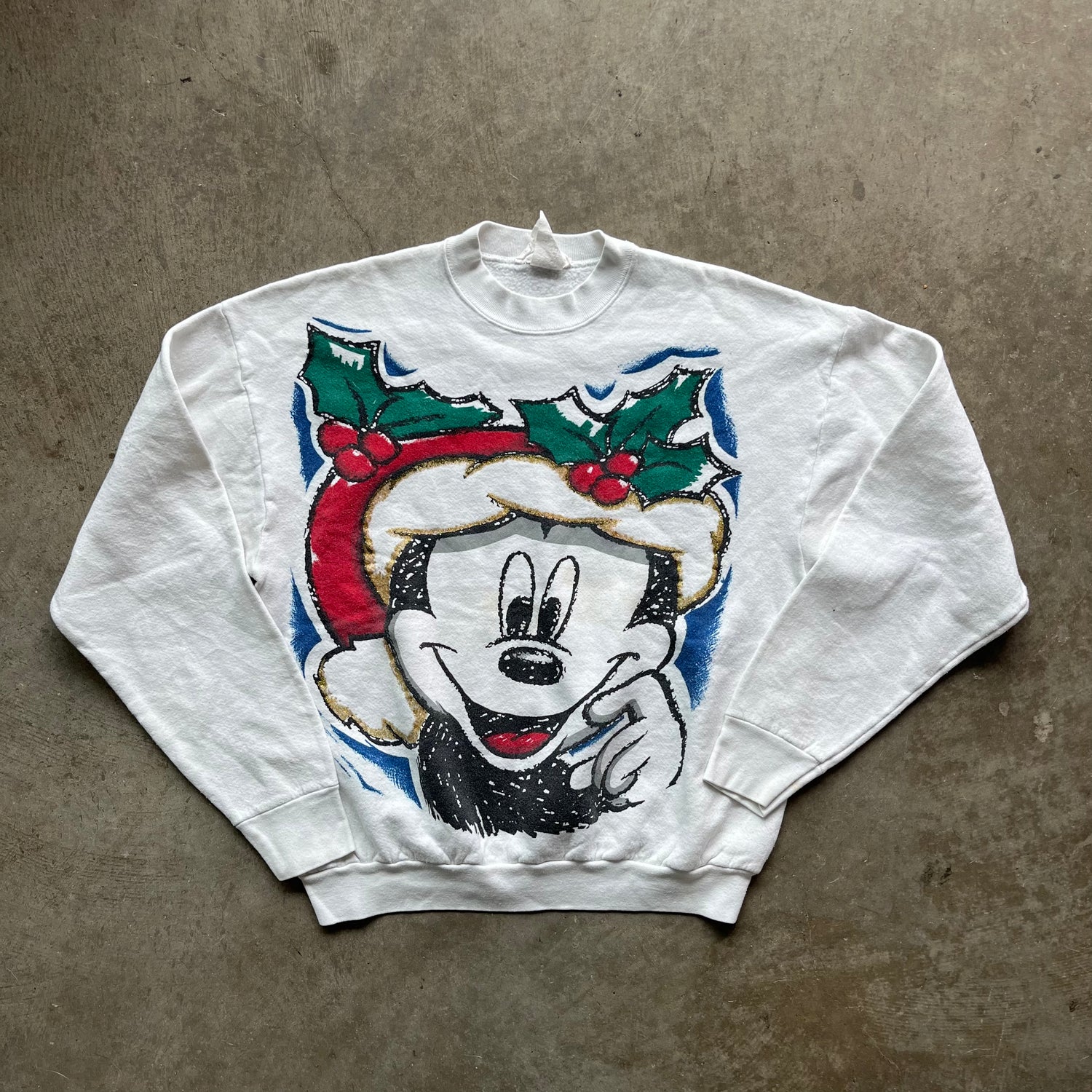 XL 90s Mickey Mouse Crewneck
