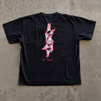 M Matty Boy Anti Promo Lips Tee Black