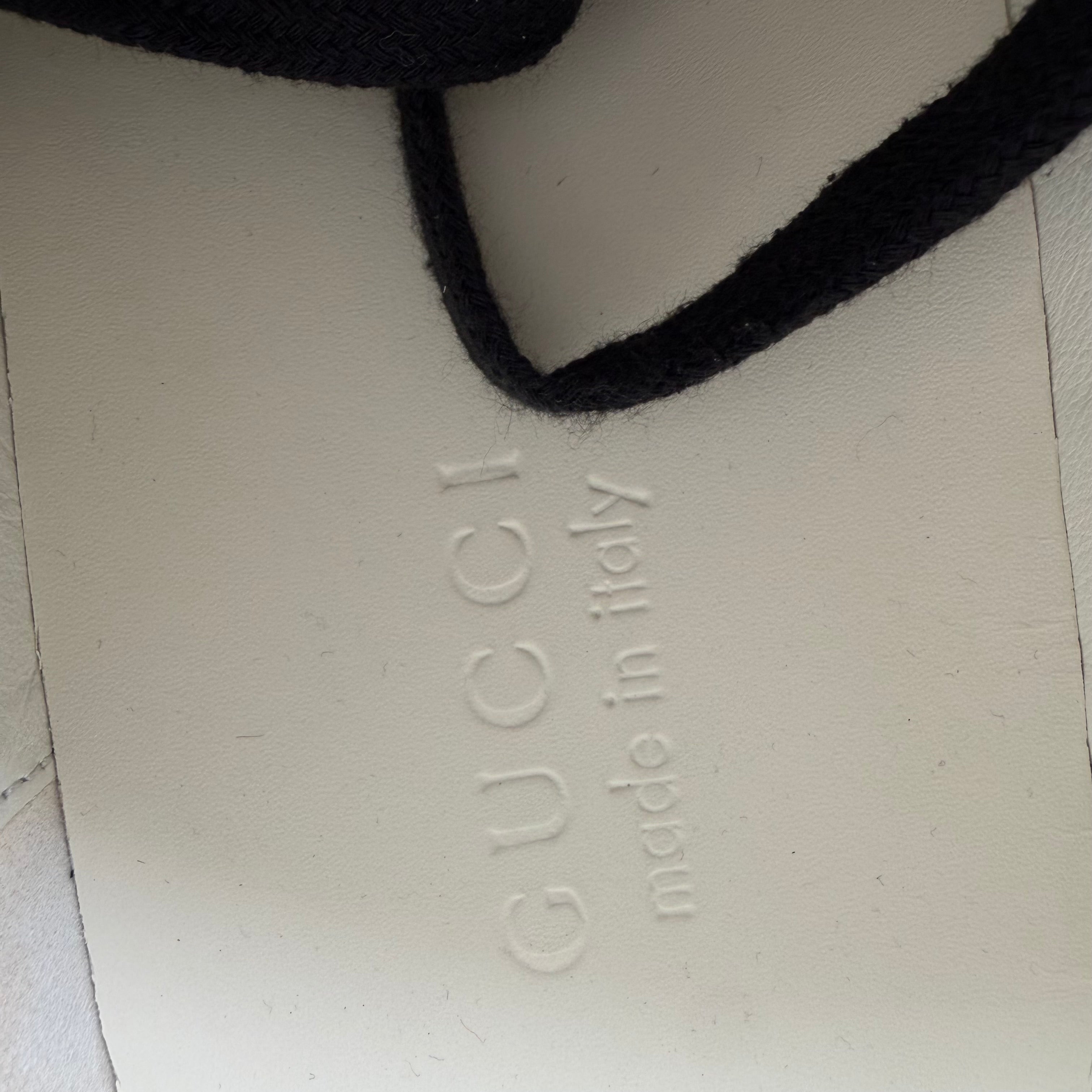 10.5 Gucci G75 Black Monogram