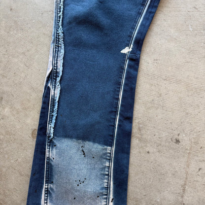 38x32 Gallery Dept. Flared Double Knews Navy