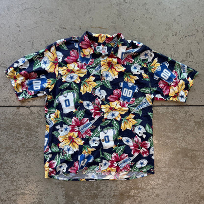 M 90s Cowboys Hawaiian Shirt