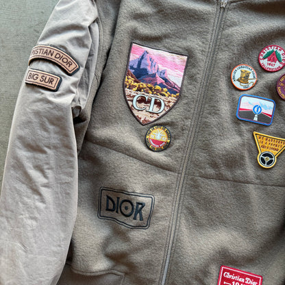 XL Dior Jack Kerouac “Life is Life, Kind is Kind” Varsity Jacket