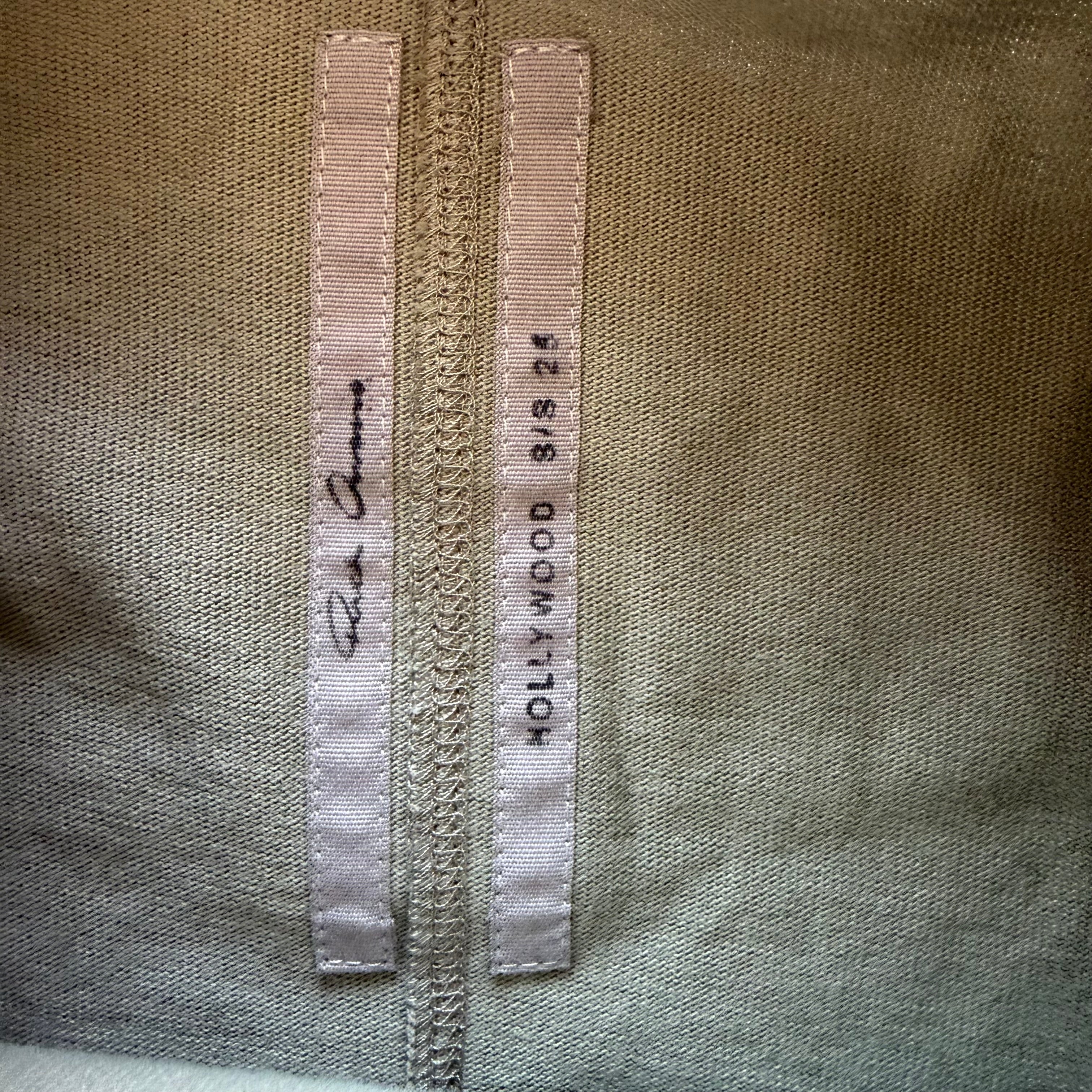 XXL Rick Owens Green Blank Tee