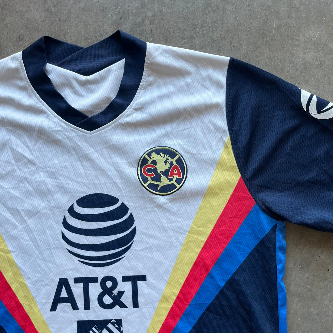 L White Club America Jersey