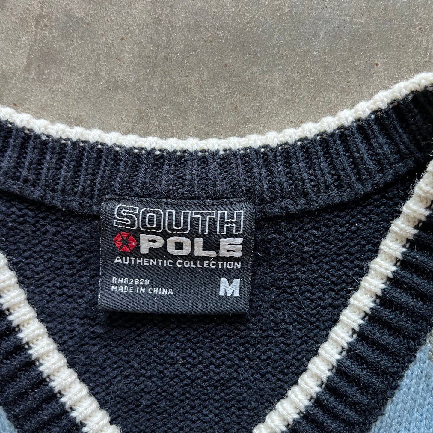 M 00s South Pole Sweater Vest