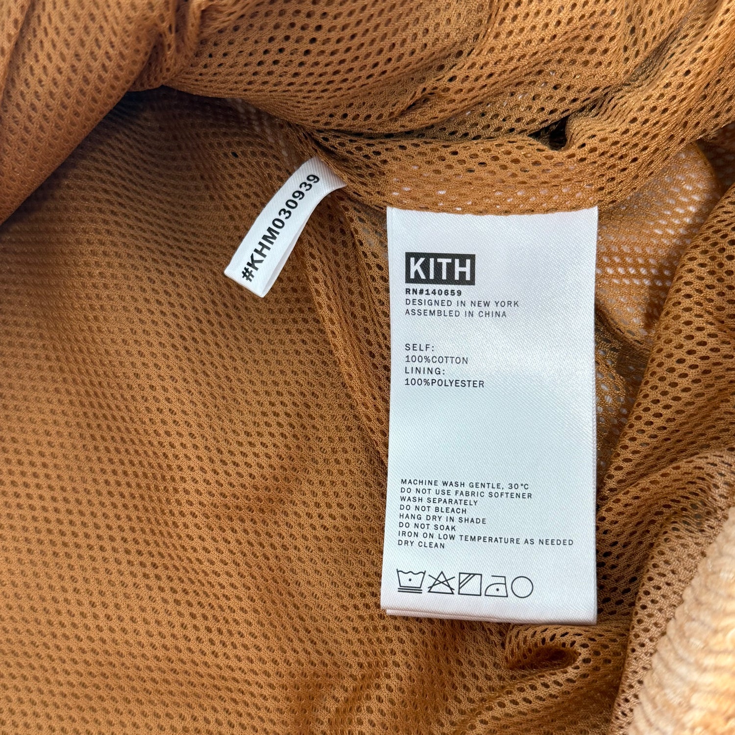 L Kith Linden Retro Quarterzip Carmelite