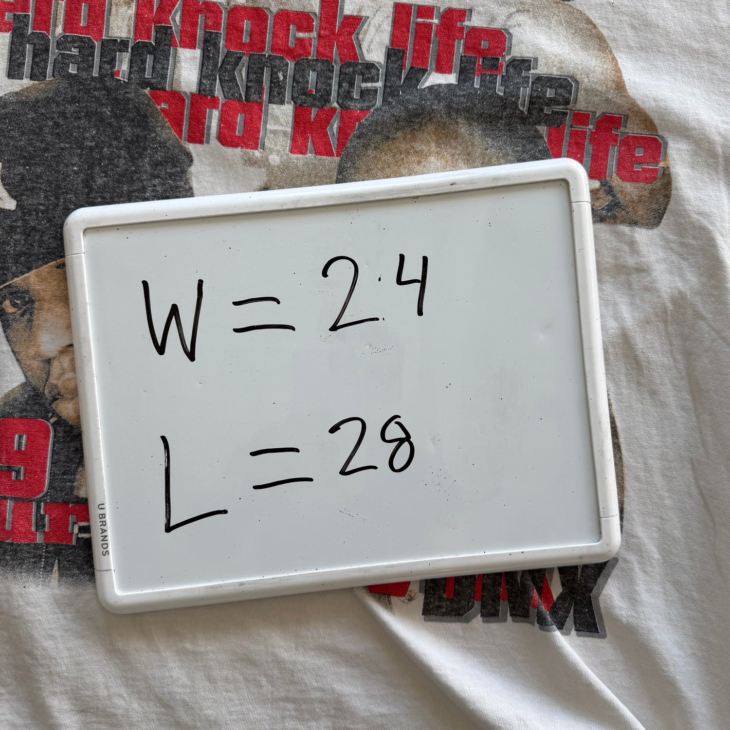 XL Jay Z DMX Hard Knocks Rap Tee