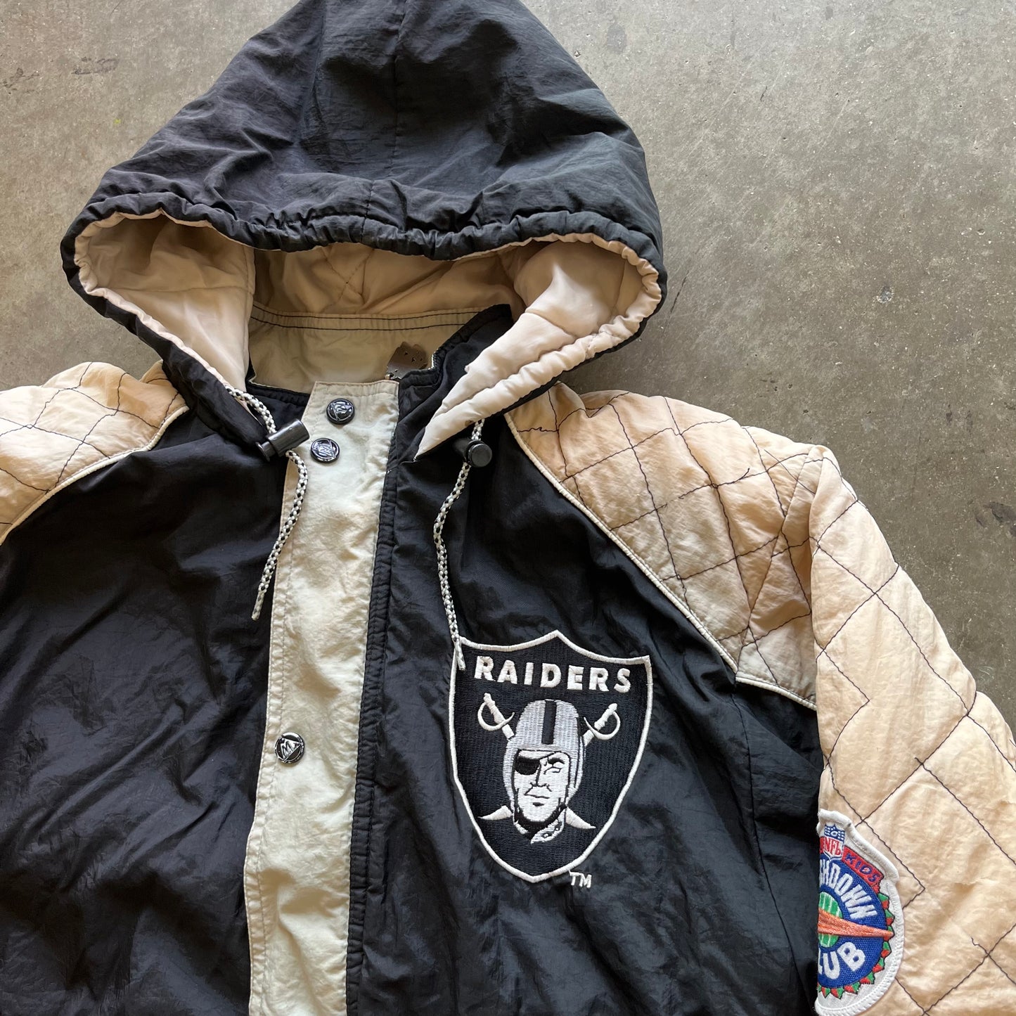 M 90s Raiders Puff Jacket