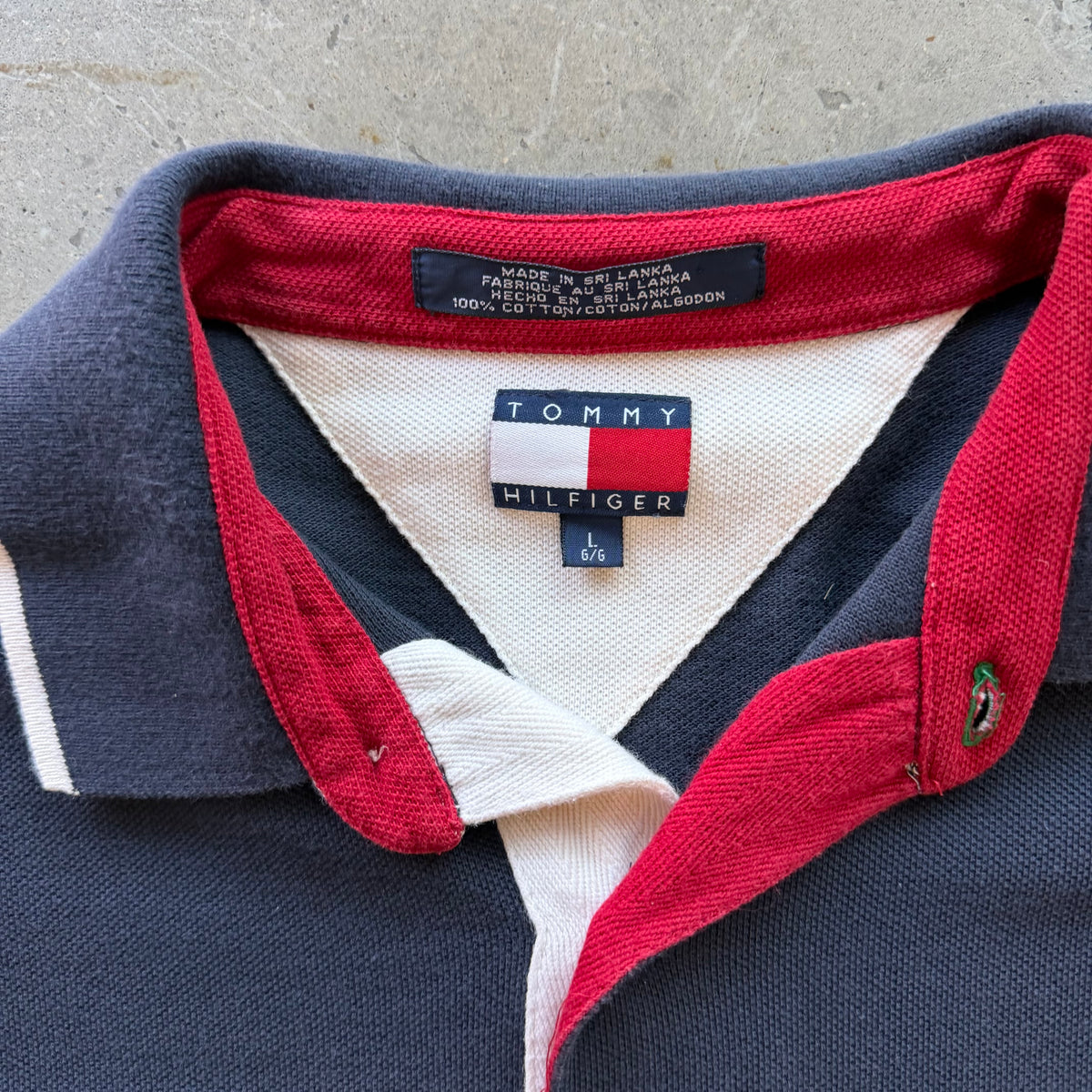 L 00s Tommy Hilfiger Polo