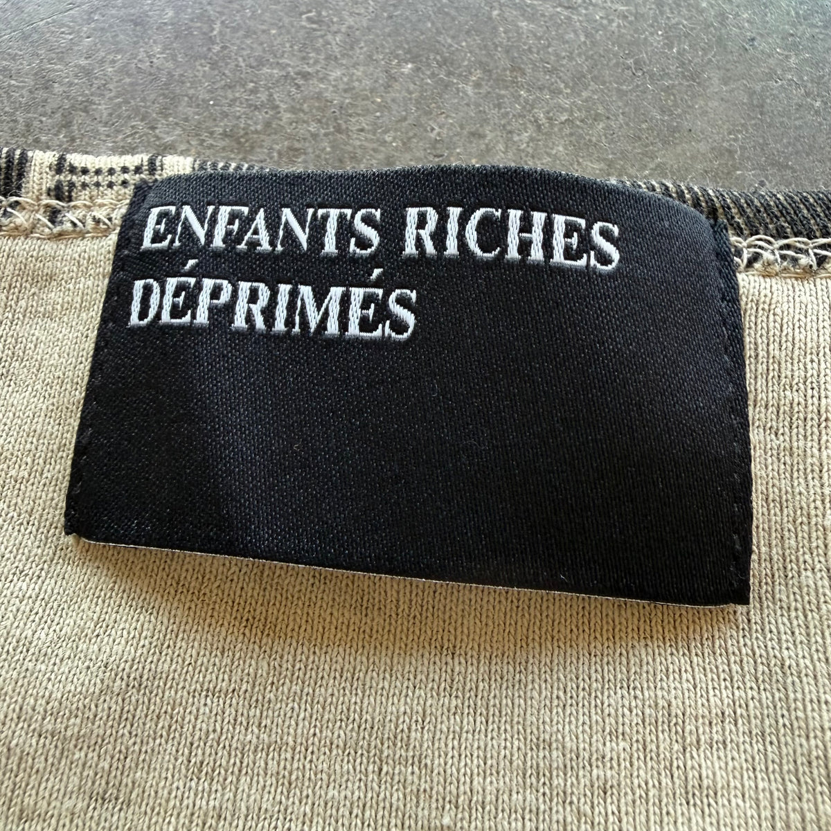 L Enfants Riches Deprimes SS25 Diary L/S Ivory