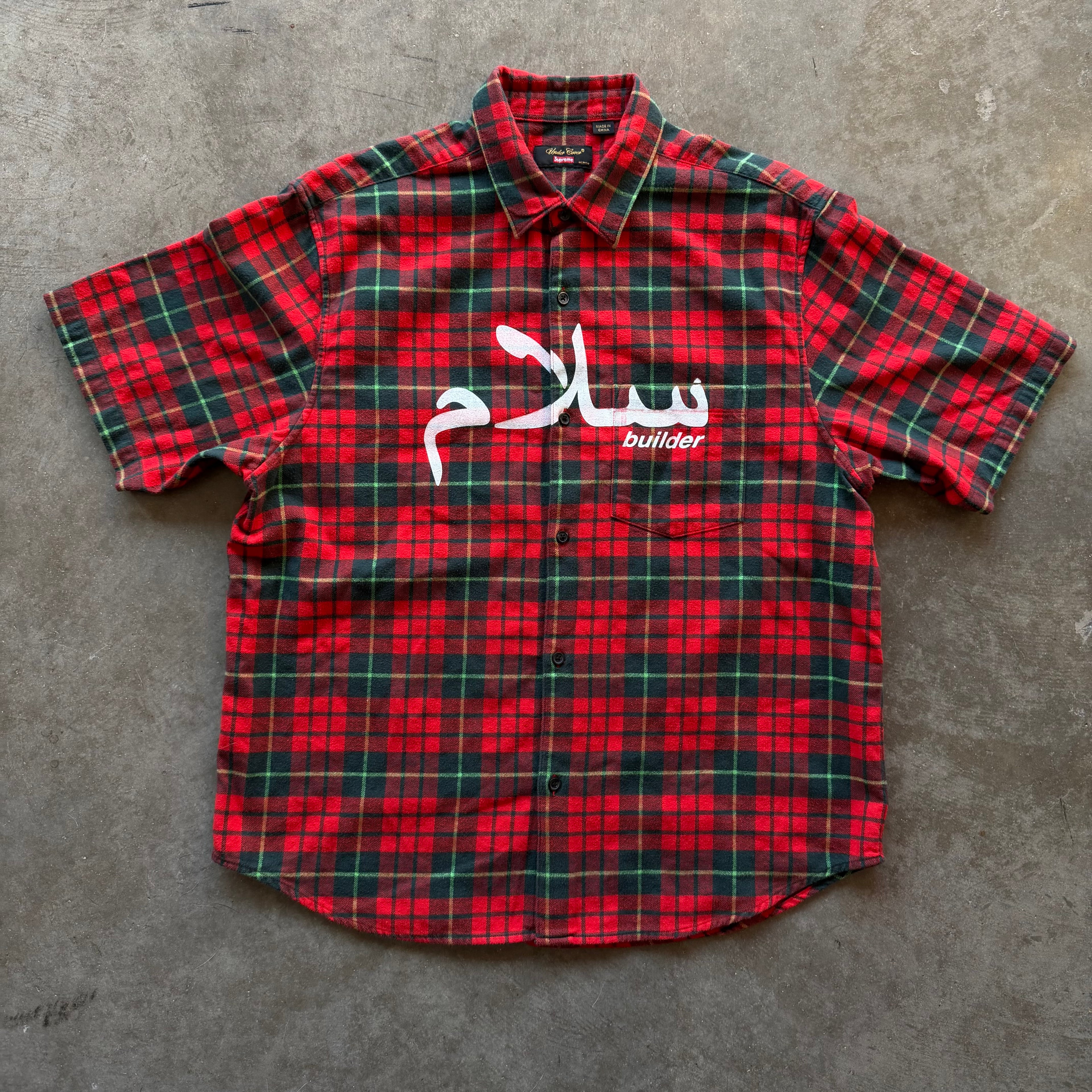 M Supreme Undercover Flannel Shirt