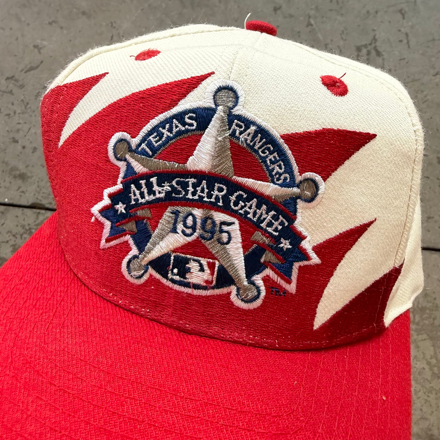 95 Texas Rangers All Star Sharktooth Hat