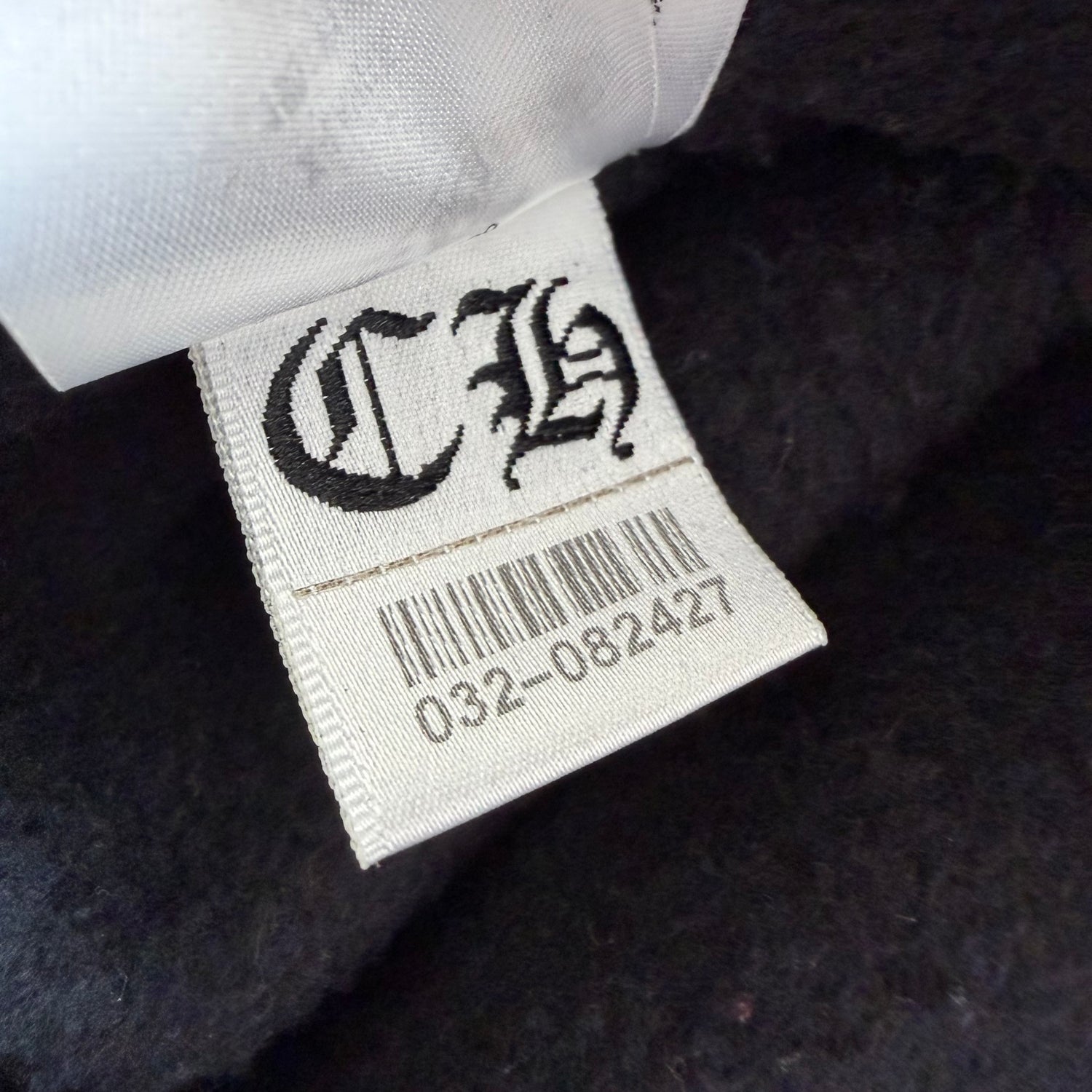 XL Chrome Hearts Floral Horseshoe Logo Crewneck Black