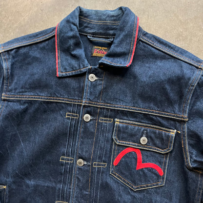 L 00s Tiger Embroidered Evisu Jacket