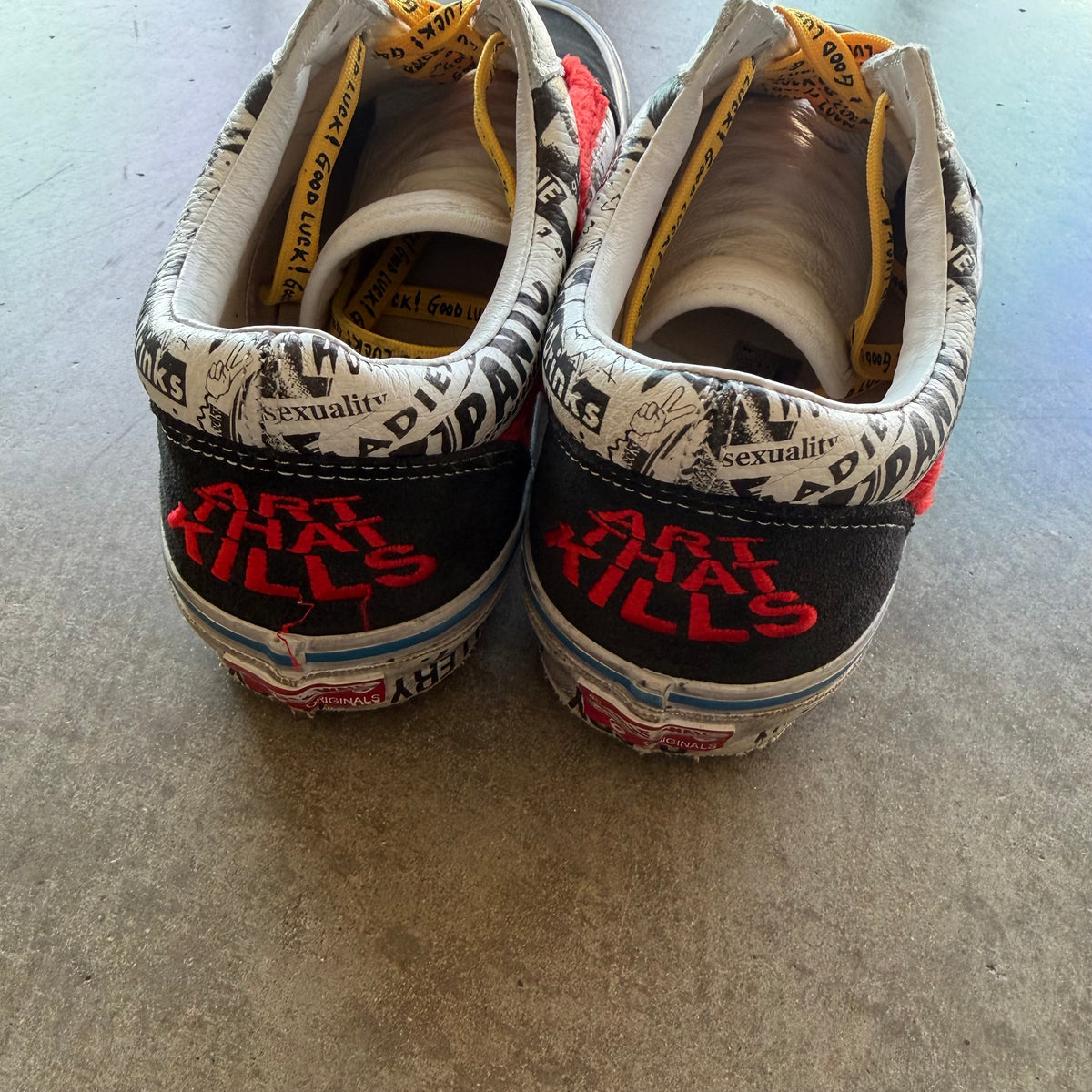 10.5 Gallery Dept Vans Old Skool Goodluck