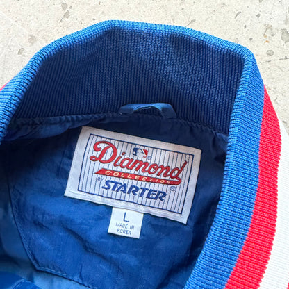 L 90s Texas Rangers Bomber Jacket