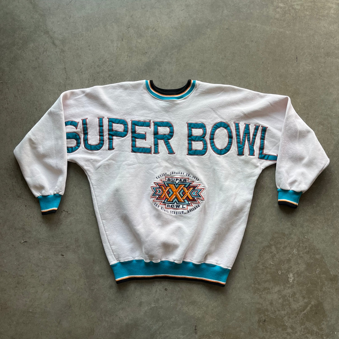 L 96 Super Bowl 30 Crewneck