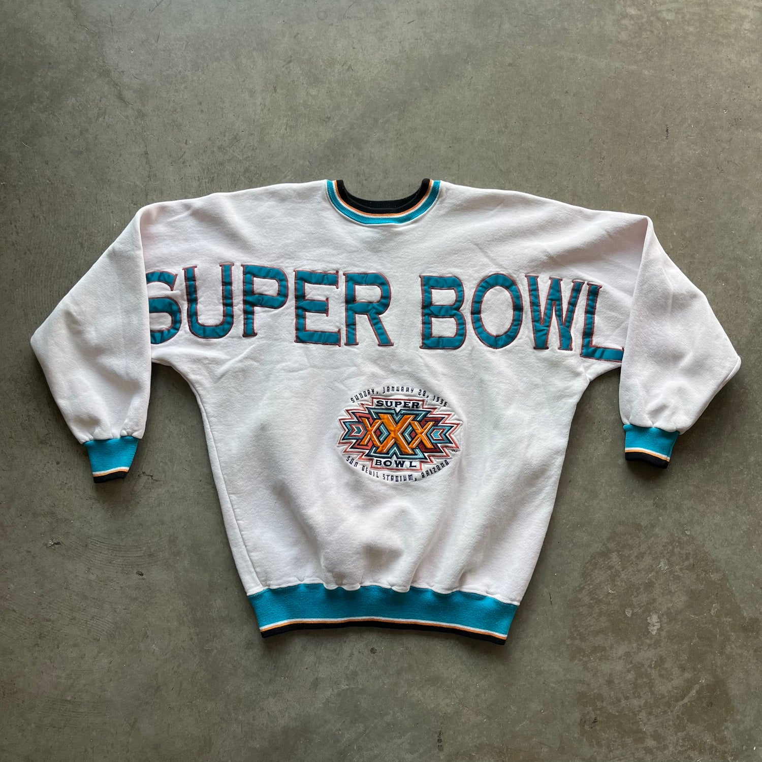 L 96 Super Bowl 30 Crewneck