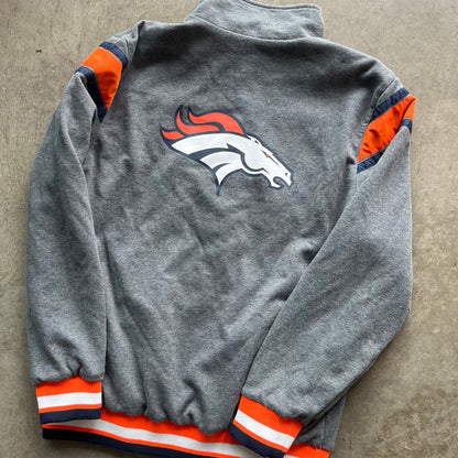 XL 00s reversible Broncos Jacket