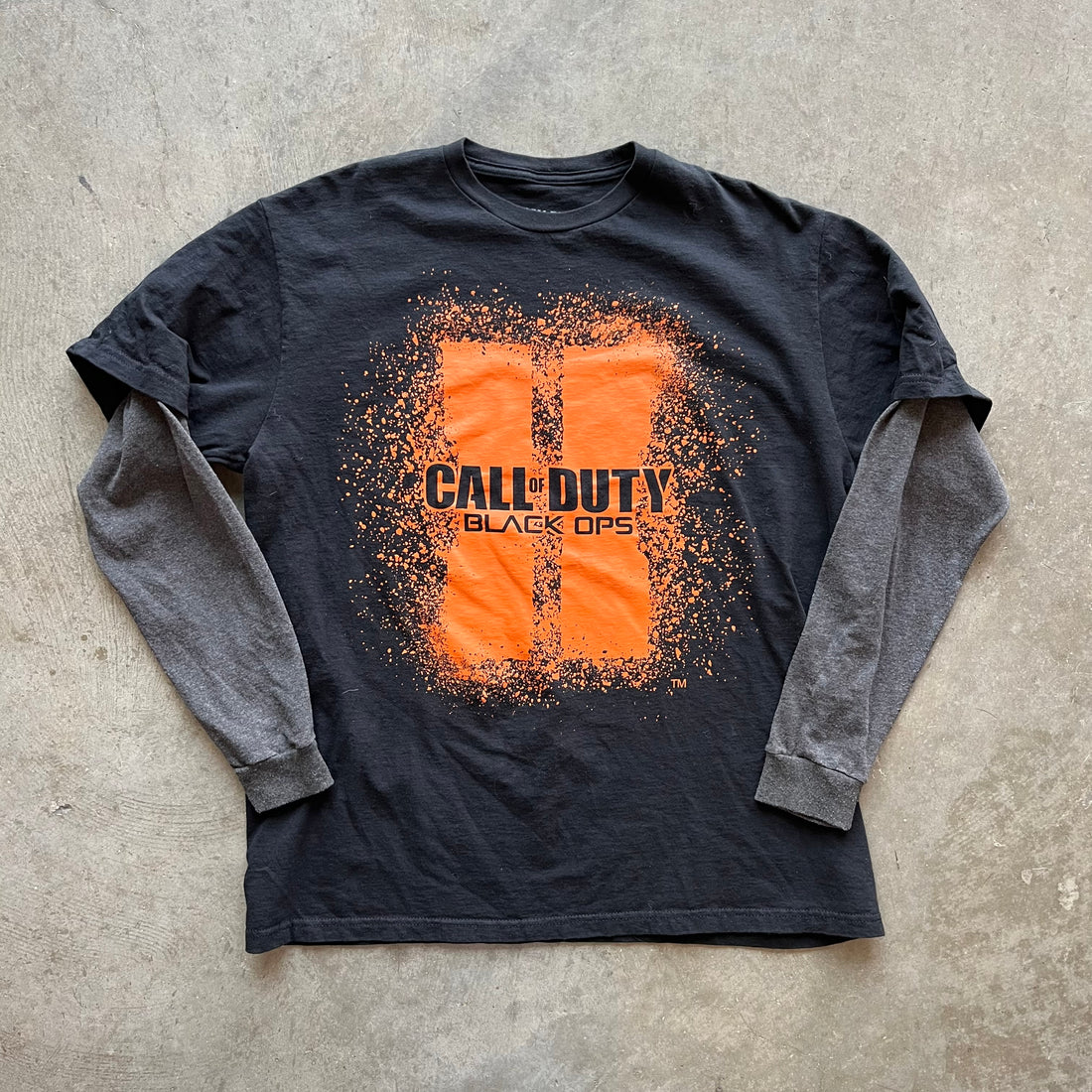 XL 2012 COD Black Opps 2 Tee