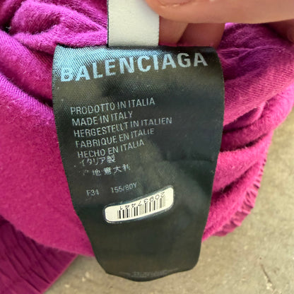 XL Balenciaga Sporty B Track Jacket Pink