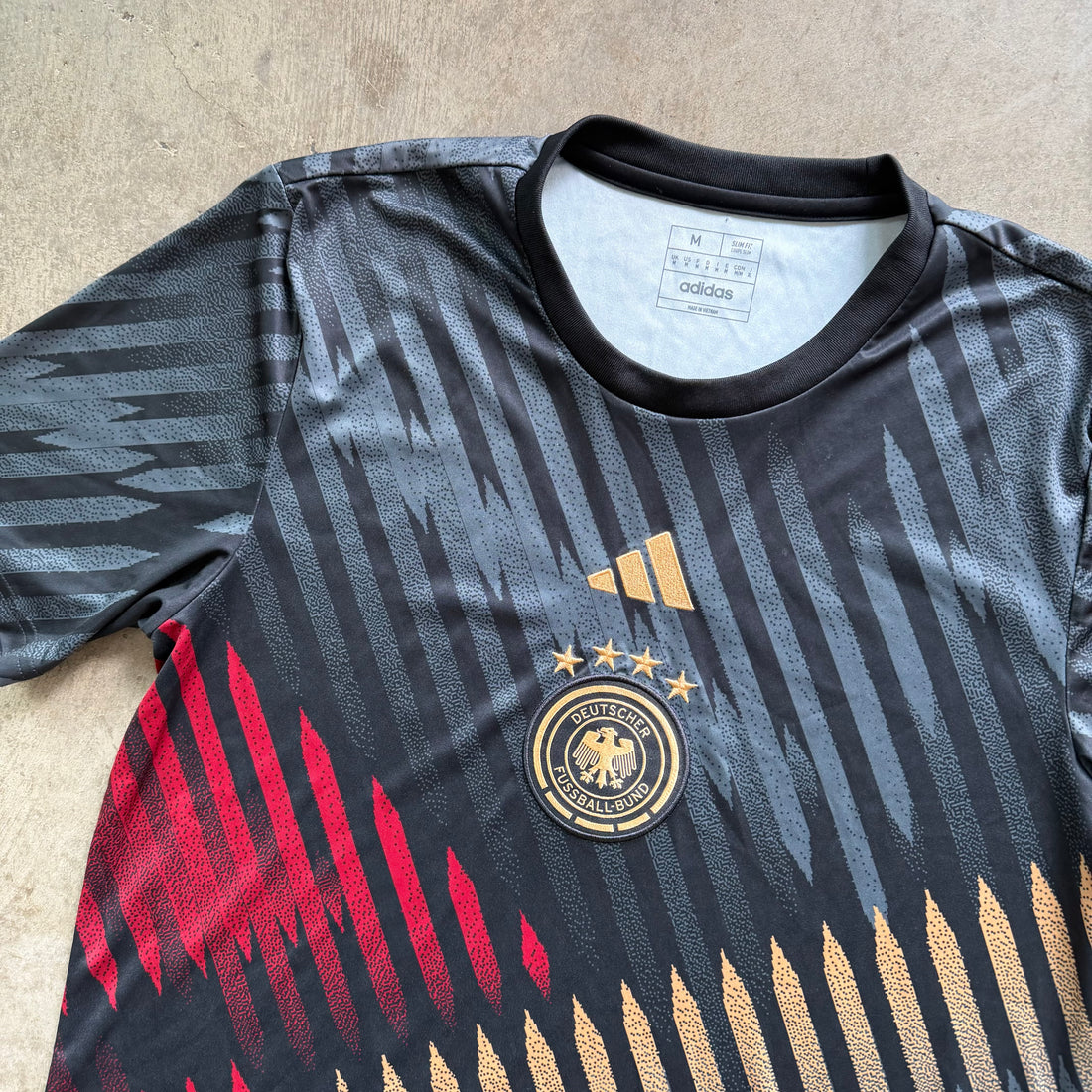 M Germany Warm Up Soccer Jersey
