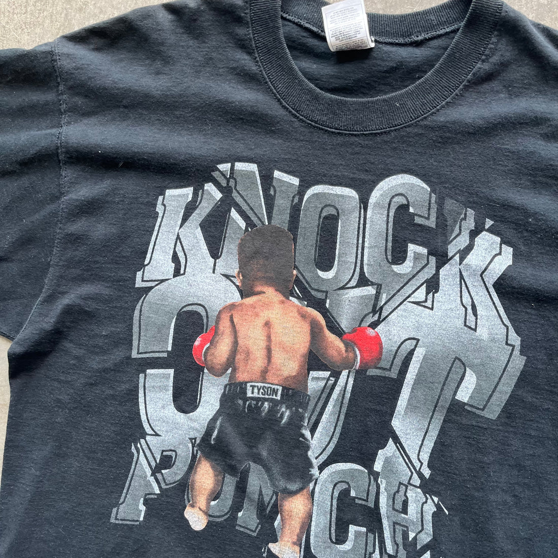 L 90s Tyson Knock Out Punch Tee