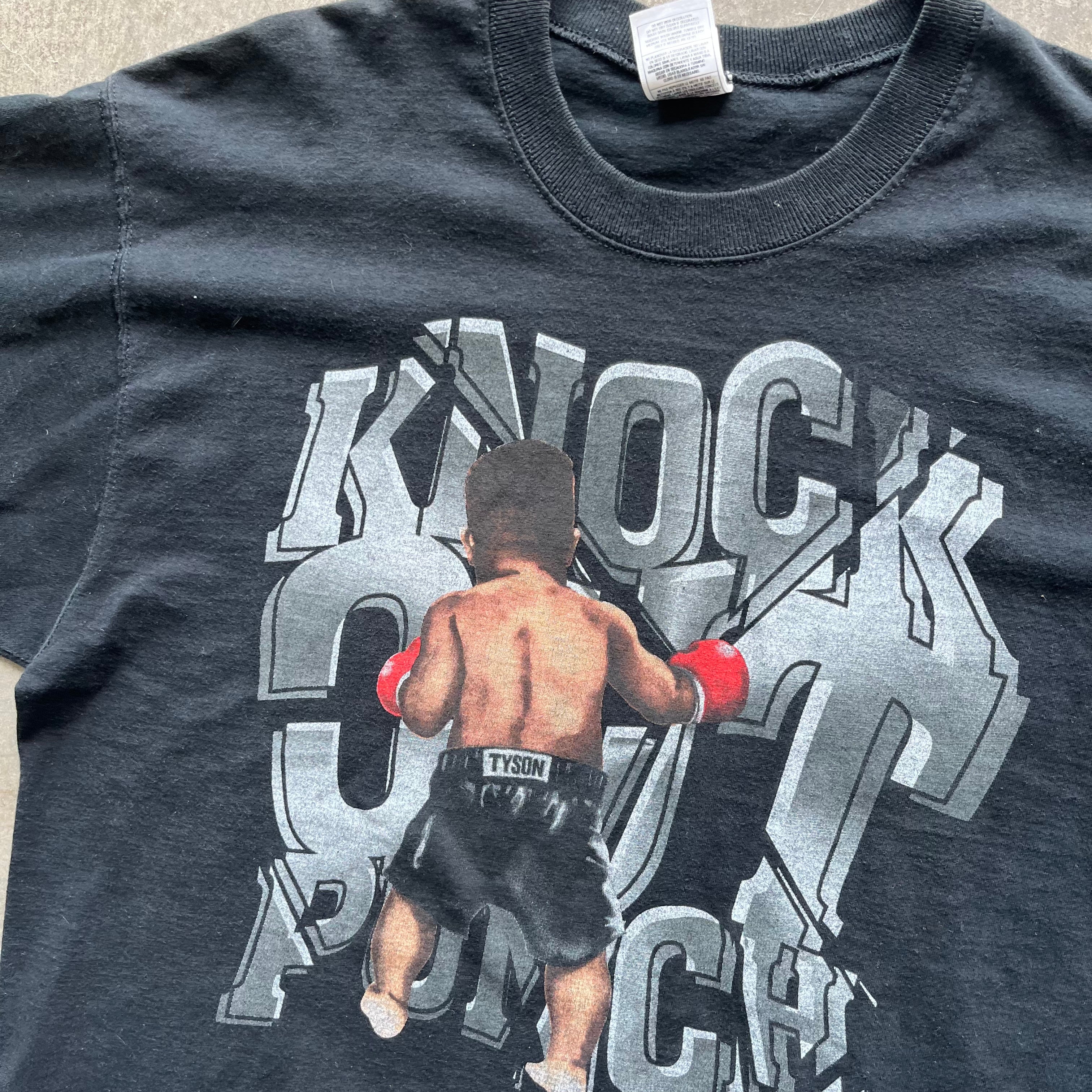 L 90s Tyson Knock Out Punch Tee