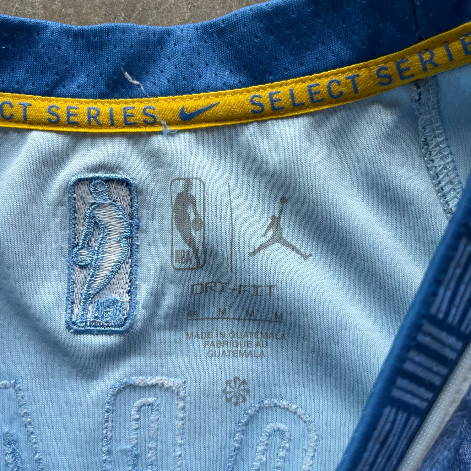 M Nike Select Series Grizzlies Jersey