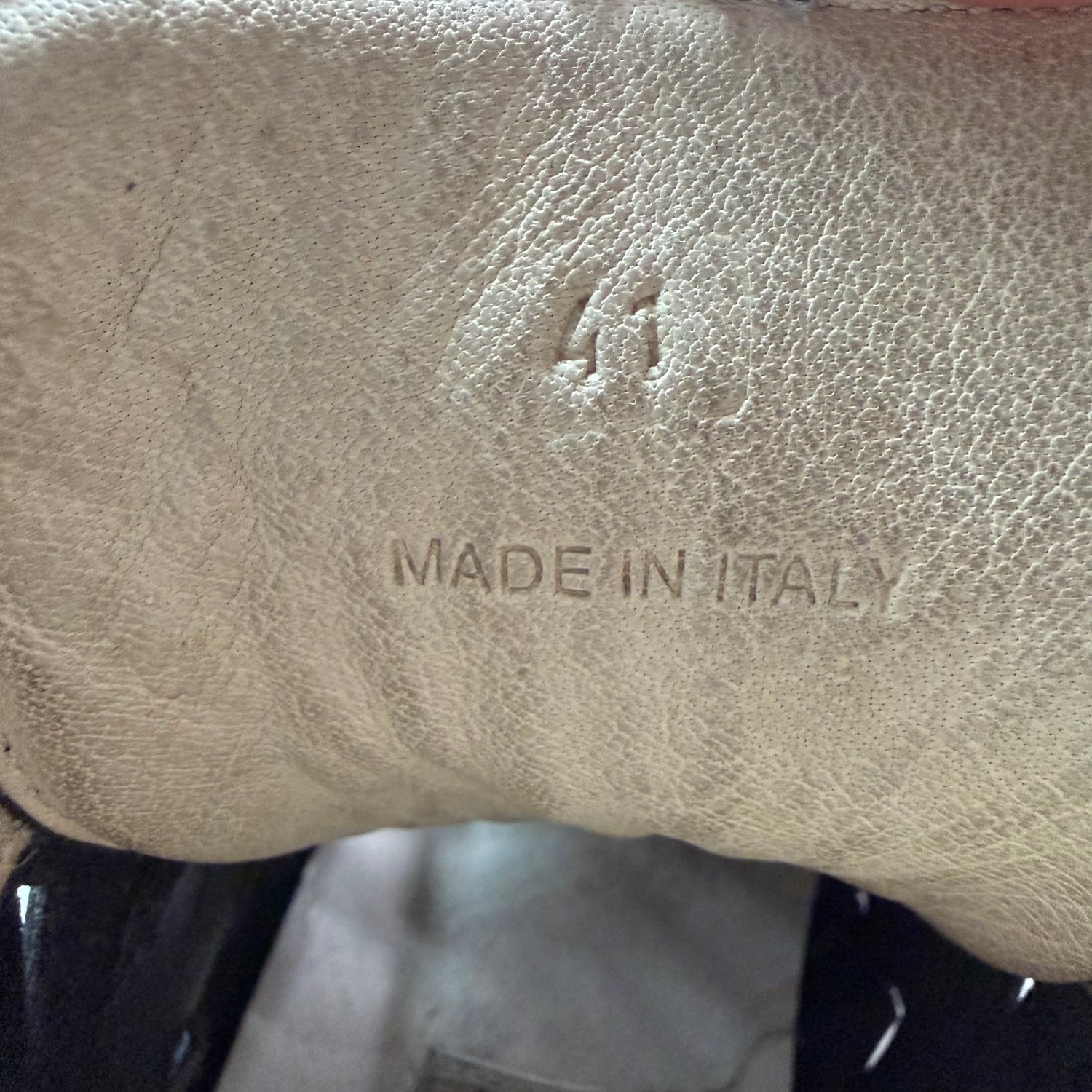 8 Used Margiela Circuit  Zip Up Pierced Leather