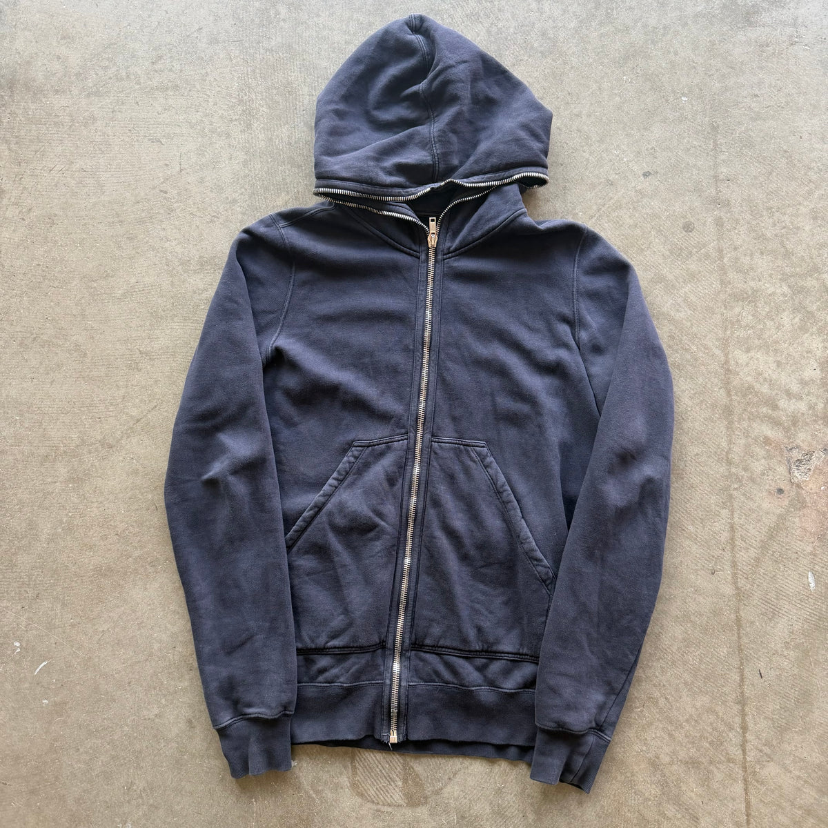 L Rick Owens DRKSHDW Gimp Jacket Navy