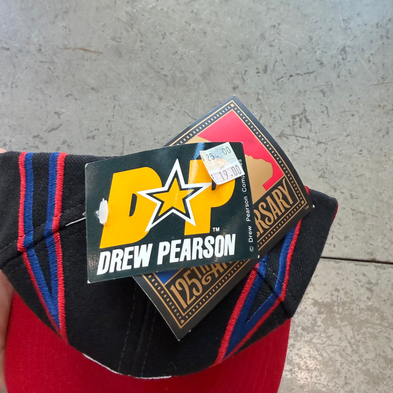90s Drew Pearson Texas Rangers Claw SnapBack