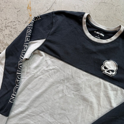 XL Modern Harley Skull Longsleeve