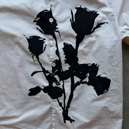 XL Prada Floral Print Button Up