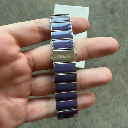 Breda Pulse Tandem Watch Purple