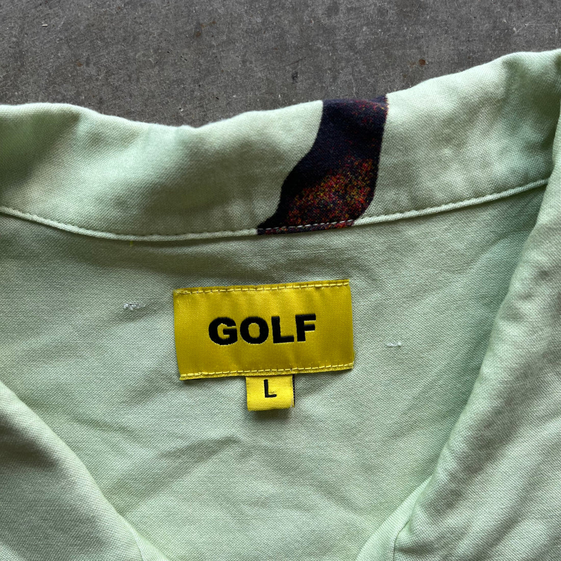 L Golf Wang Bull Button Up Tee