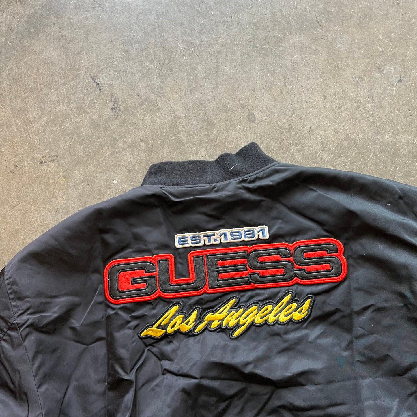 XL 00s Guess Bomber Jacket