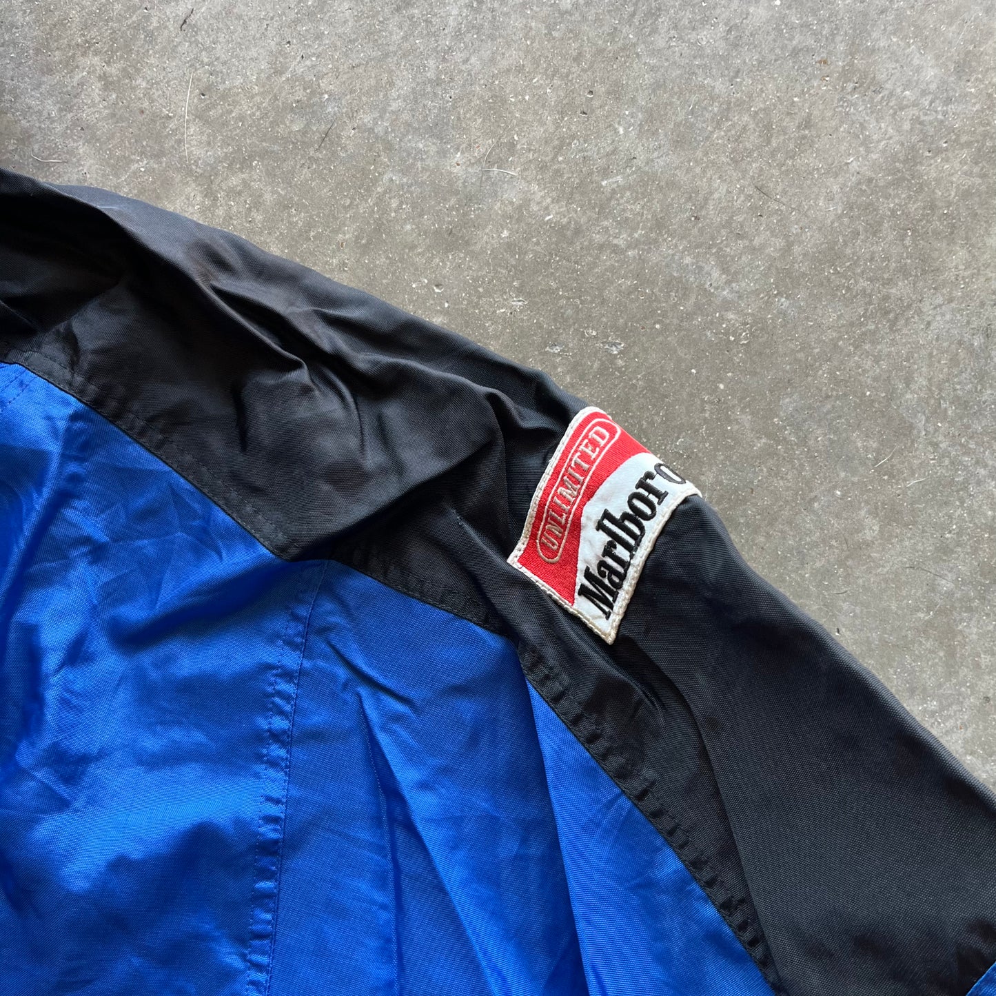 XL 90s Blue Marlboro Jacket