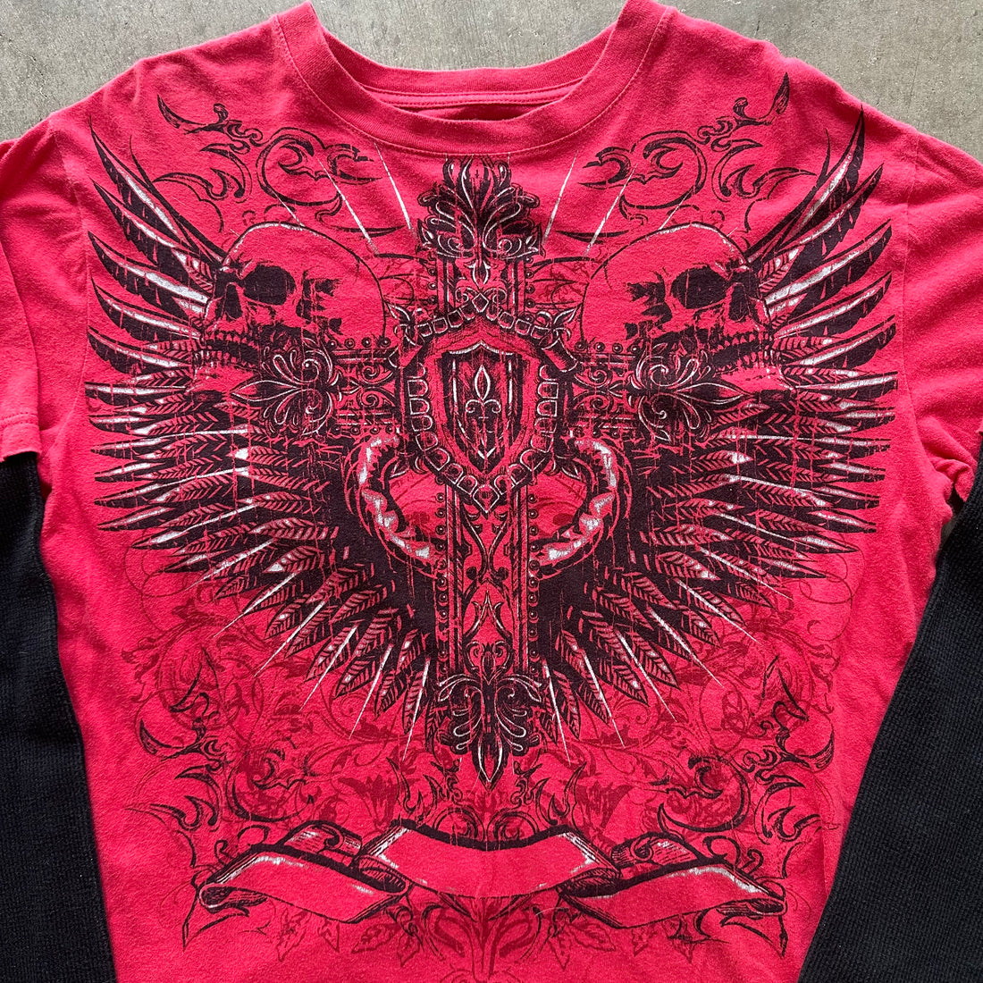 M Y2K Red MMA Doublesleeve
