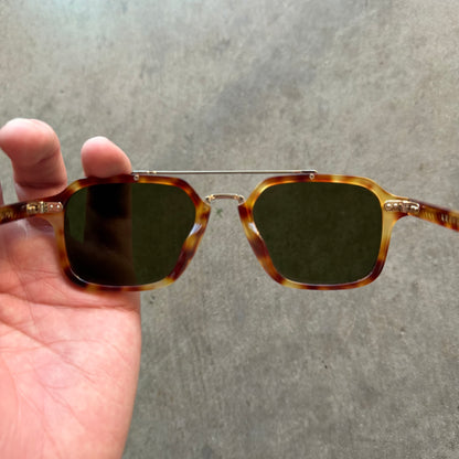 Krewe Colton Tortoise Shell Sunglasses