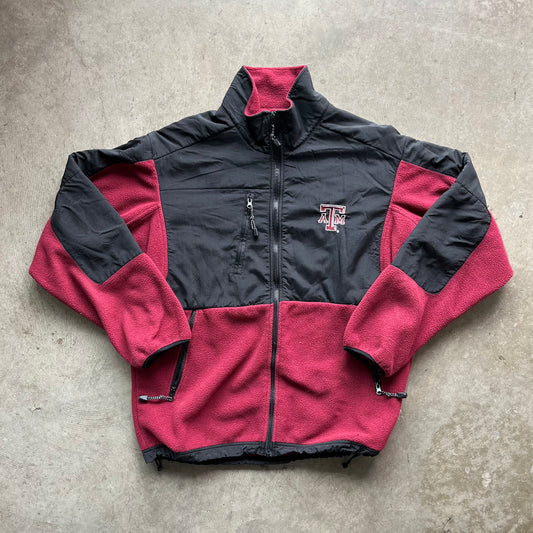 L 90s Texas A&M Fleece Jacket